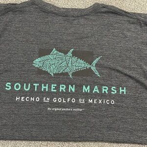 Southern Marsh Grey XL FieldTec Performance Tee